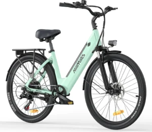 HillMiles E Bike, City E-Bike & E-Hollandrad mit 36V 13Ah Akku bis zu 80-100km, SHIMANO 7-Gang, 250W Motor&25km/h, MileCity1