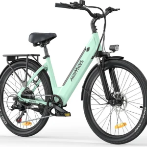 HillMiles E Bike, City E-Bike & E-Hollandrad mit 36V 13Ah Akku bis zu 80-100km, SHIMANO 7-Gang, 250W Motor&25km/h, MileCity1